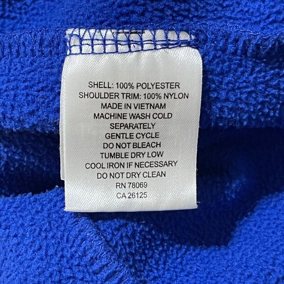 Ashworth Men's 1/4 Zip Pullover UK University Of KY Wildcats Size L Large Fleece - Picture 6 of 7